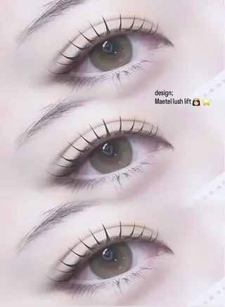 マツエク・マツパ Ran ☆彡のマツエク・マツパデザイン