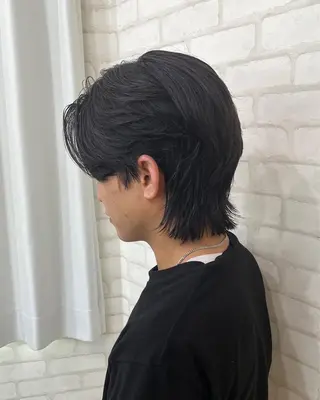 ショート パーマ メンズ abilita AZUSAのヘアスタイル