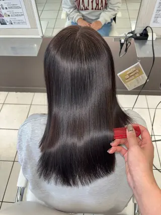 カラー 艶髪カラー💕吉田 早弥のヘアスタイル