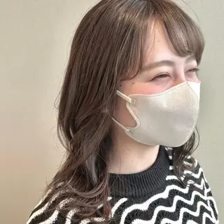 ミディアム ナチュラル＊艶＊ 蒲生四丁目＊山保美月のヘアスタイル