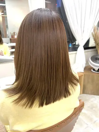 カラー ミディアム 🌸花屋併設🌸石垣 友基のヘアスタイル