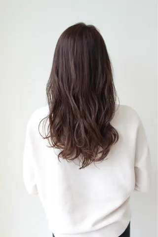 ロング パーマ BLENDby happiness所属・KAORU/絹髪 /髪質改善/奈良のヘアスタイル