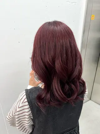 ミディアム カラー 🎀ちさ🎀 JILLSTUDIOのヘアスタイル