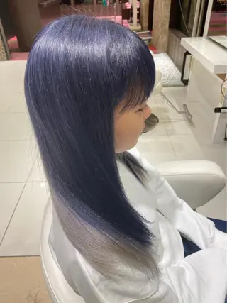 ロング 中谷 明日香のヘアスタイル