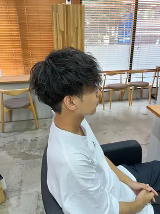 メンズ アキト/ メンズ/透明感暗髪のヘアスタイル