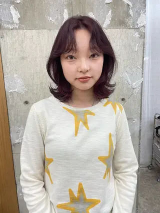 ミディアム muku所属・ボブ/パーマ /muku サリのヘアスタイル