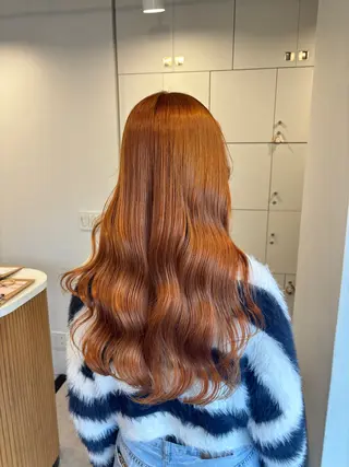 ロング カラー SHIAN橋本店 おぐちまほのヘアスタイル