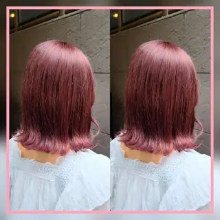 ミディアム カラー [Lil by  JIL BLAN]所属・田中 孝征のヘアスタイル