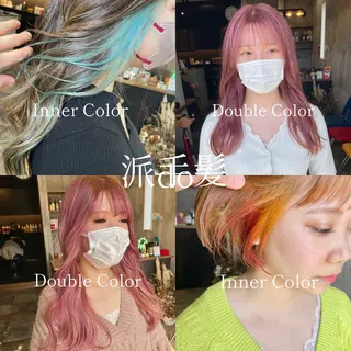 ミディアム カラー レイヤーカット匠 イソザキノリユキのヘアスタイル