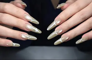 ネイル By moonネイル 🌷ワンホン/韓国風のネイルデザイン