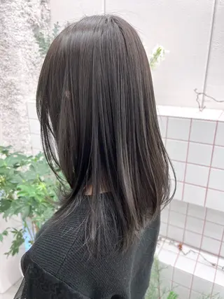 ミディアム 永田 崇のヘアスタイル