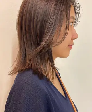 セミロング カラー GO TODAY シェアサロン Flos店所属・耳つぼジュエリー 👂🏻🌸ayaのエステ・リラクイメージ