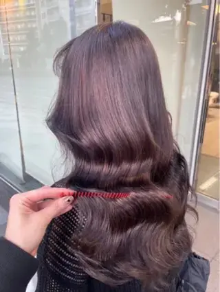 カラー 🎶透明感カラー🎶 吉田舞和夏のヘアスタイル