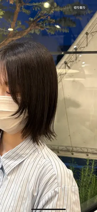 ミディアム 和泉市/ mahae/原田のヘアスタイル