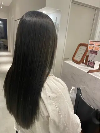 ロング レディースカット モデル募集中/田中楓のヘアスタイル