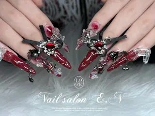ネイル E.N🦋 長さ出し/持ち込みのネイルデザイン