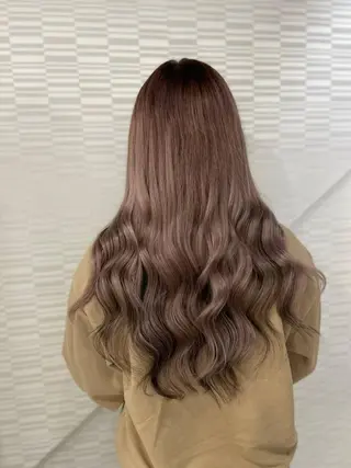 ロング シールエクステ KUMA🧸のヘアスタイル