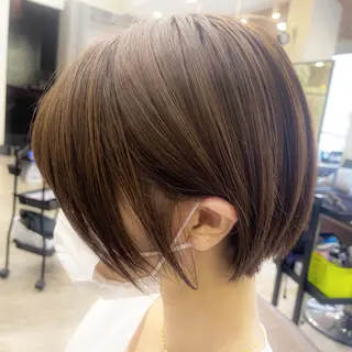 ショート カラー OAK溝の口 𖠋SHINYAのヘアスタイル