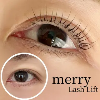マツエク・マツパ merry Lash Liftのマツエク・マツパデザイン