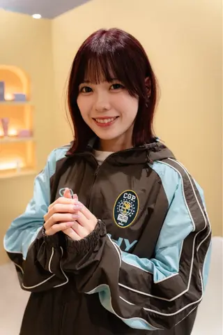 ミディアム カラー ホンマル　モトキ /ボブ/暖色🍊のヘアスタイル