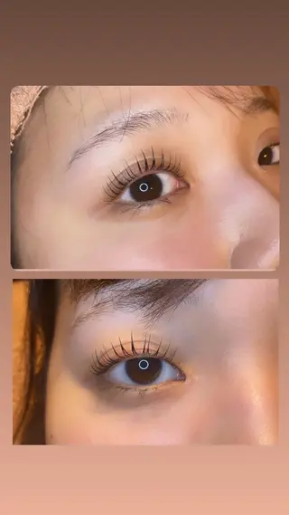 パーマ beauty＆eyelush　RADIANCE所属・manaka .Tのマツエク・マツパデザイン