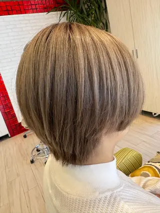 ショート 松尾 怜奈のヘアスタイル