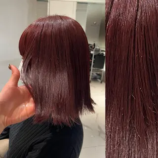 ミディアム カラー ヘアアレンジ stylist ◎RUKI.のヘアスタイル