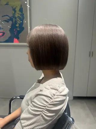 ショート カラー sau.所属・kano🌈 ボブ/レイヤーのヘアスタイル