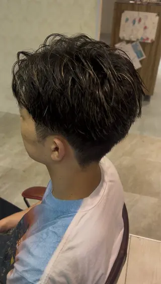 ショート メンズ EARTH大宮宮原店所属・ri kuのヘアスタイル