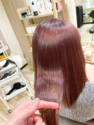 ミディアム カラー 🌈派手髪ハイトーン 🌈鈴木亮太🌈のヘアスタイル