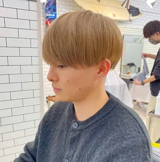 ミディアム カラー メンズ メンズ特化✂️ 小枝 優生のヘアスタイル
