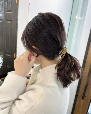 ミディアム SALOWIN新宿三丁目frente所属・髪質改善/艶カラー MISATOのヘアスタイル