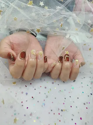 ネイル 🦋ネイルサロン ブラン🌈ゆりのネイルデザイン