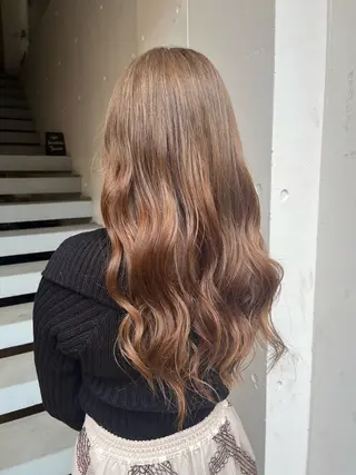 ロング 韓国風透明感カラー 💎YUI💎のヘアスタイル