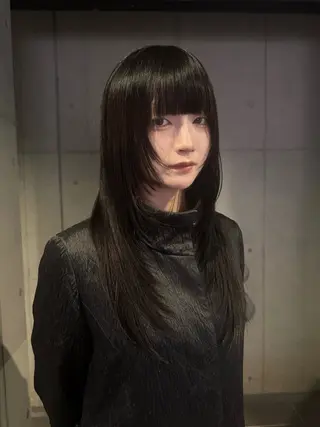 ロング カラー だいち/ハイトーン/ デザインカラーのヘアスタイル