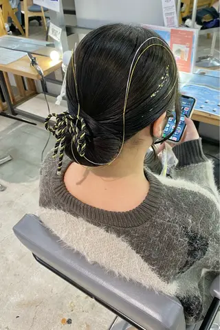 ヘアアレンジ 菊地 紗矢のヘアスタイル