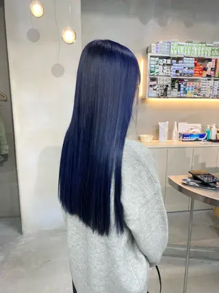 ロング カラー qulim所属・前橋 姫奈のヘアスタイル
