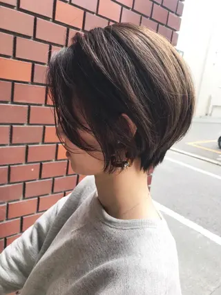 ショート さの あやねのヘアスタイル