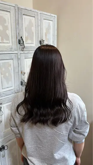 ロング モデルさん募集中🎀 内藤ほのか/艶カラーのヘアスタイル