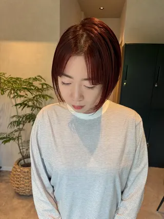 ショート 【ボブ/個室サロン】 癒し空間mimuraのヘアスタイル