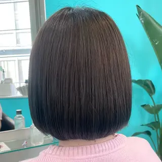 ショート カラー ボブ/艶カラー/ 暖色/Natsukiのヘアスタイル