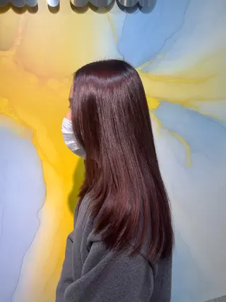 ロング amoa所属・野沢 亜美のヘアスタイル