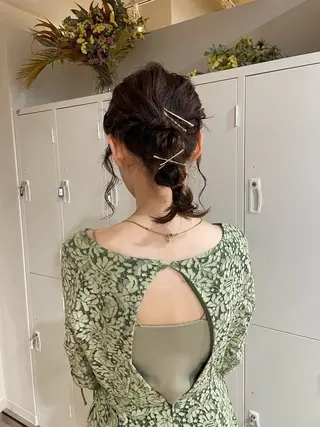 ミディアム velua yumekaのヘアスタイル