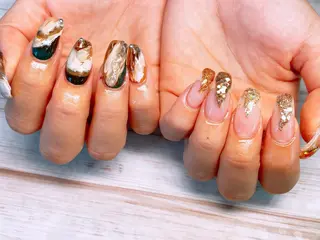 ネイル 高野 梨紗子のネイルデザイン