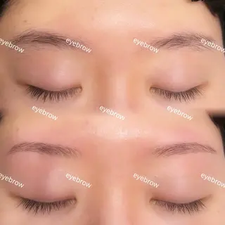 アイブロウ 🦋REISA🦋 エクステ×ハイトーンのヘアスタイル