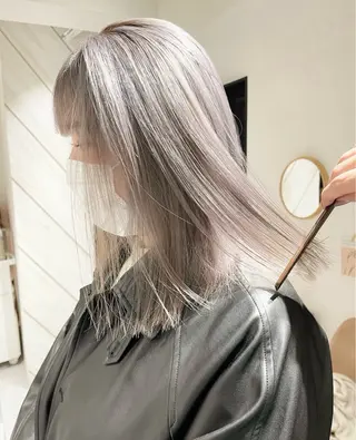 カラー 渋谷/ハイトーン/ 💫airi🪽のヘアスタイル