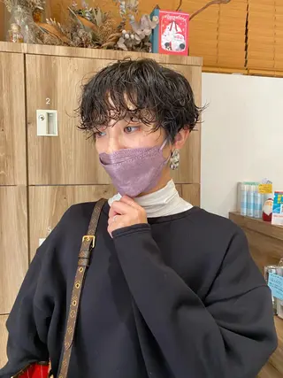 ショート パーマ パーマ指名No1 /namiのヘアスタイル