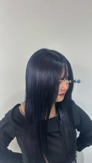 ロング ハイトーン/渋谷/ haruka🪄🖤のヘアスタイル