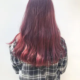 ロング カラー ヘアアレンジ レイヤーカット指名 No.1💖マユカのヘアスタイル