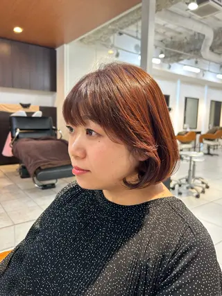 ショート カラー ヘアアレンジ 🌼REINA 🌼韓国ボブ🌼赤坂のヘアスタイル
